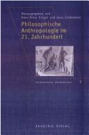 Cover for Philosophische Anthropologie im 21. Jahrhundert