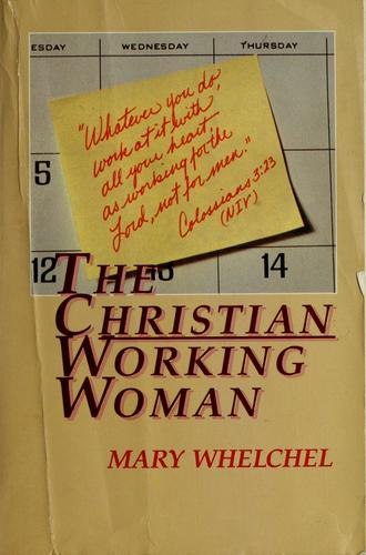 Cover for The Christian working woman
