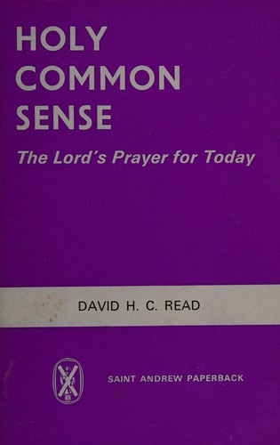 Cover for Holy common sense