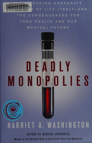 Cover for Deadly monopolies