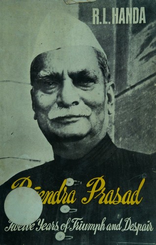 Cover for Rajendra Prasad Twelve Years Of Triumph And Despair
