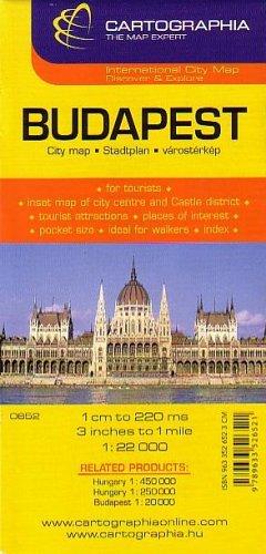Cover for Budapest Map