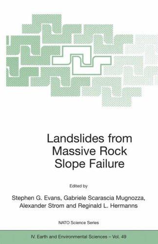 Cover for Landslides from Massive Rock Slope Failure (Nato Science Series: IV: Earth and Environmental Sciences)