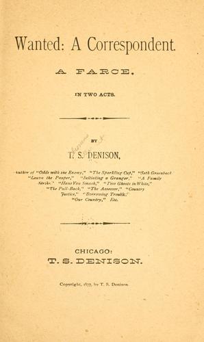 Cover for Wanted