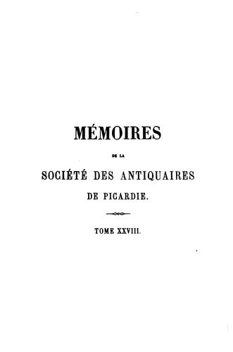 Cover for Mémoires