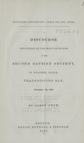 Cover for Voluntary associations--their use and abuse