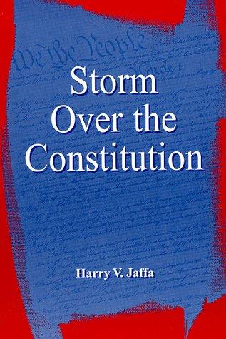 Cover for Storm over the constitution