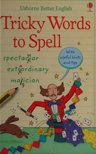 Cover for Tricky Words to Spell