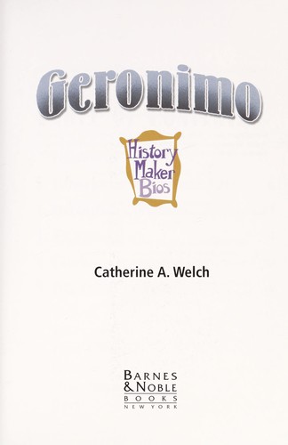 Cover for Geronimo