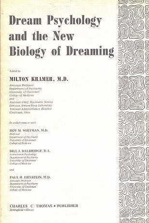 Cover for Dream psychology and the new biology of dreaming.