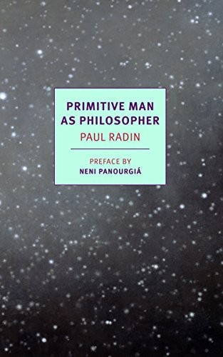 Cover for Primitive Man as Philosopher (NYRB Classics)