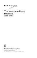 Cover for The amateur military tradition