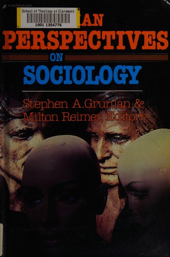 Cover for Christian perspectives on sociology