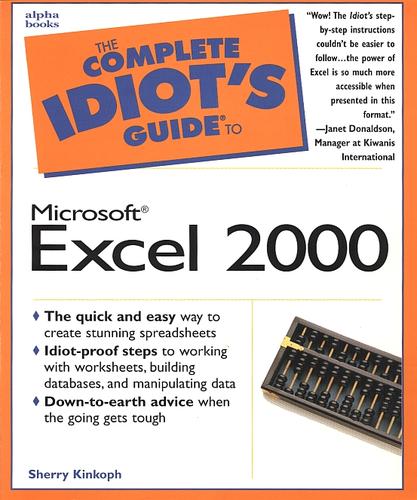 Cover for The complete idiot's guide to Microsoft Excel 2000