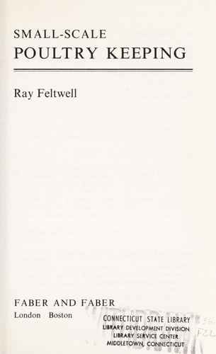 Cover for Small Scale Poultry Keeping