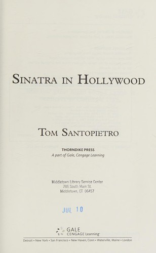Cover for Sinatra in Hollywood