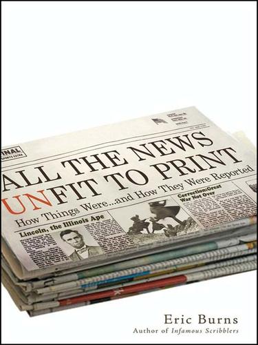 Cover for All the News Unfit to Print