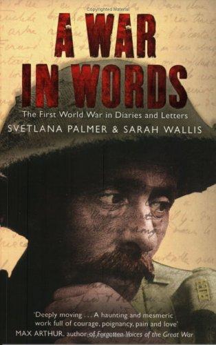 Cover for A War in Words