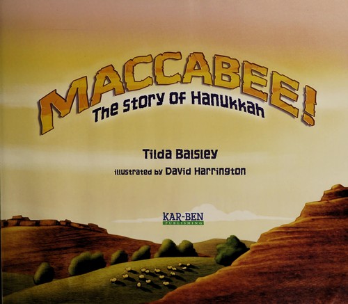 Cover for Maccabee!