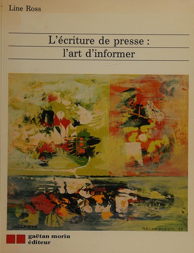 Cover for L'écriture de presse 