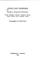 Cover for Genii loci dispersi