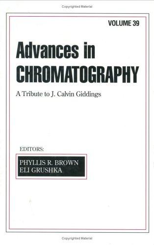 Cover for Advances in Chromatography