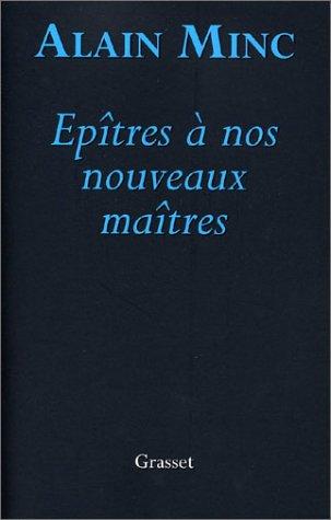 Cover for Epître à nos nouveaux maîtres