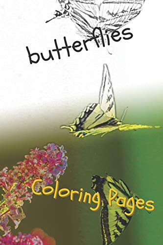Cover for Butterfly Coloring Pages