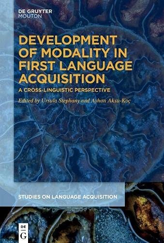 Cover for Development of Modality in First Language Acquisition