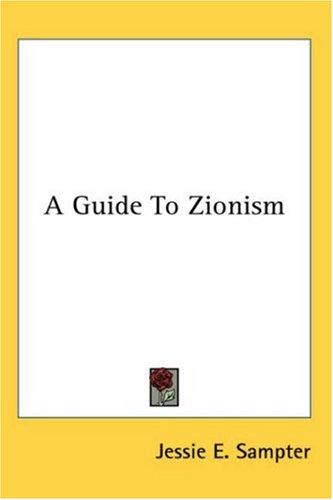 Cover for A Guide to Zionism