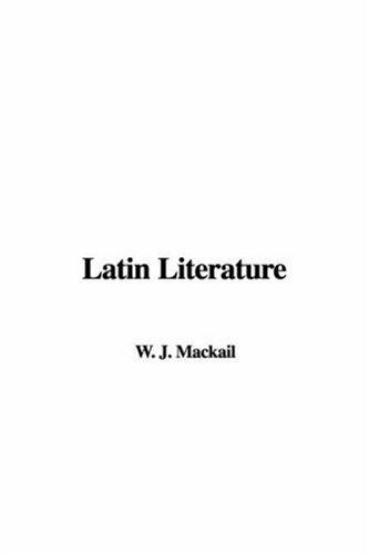 Cover for Latin Literature