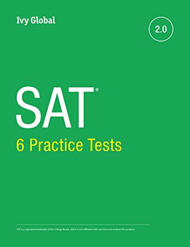 Cover for Ivy Global's SAT 6 Practice Tests