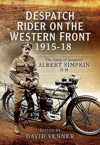 Cover for Despatch Rider on the Western Front 1915-18
