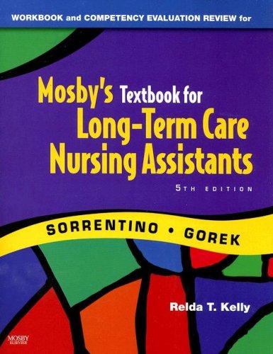 Cover for Workbook and Competency Review for Mosby's Textbook for Long-Term Care Nursing Assistants