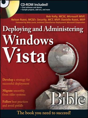 Cover for Deploying and Administering Windows Vista Bible