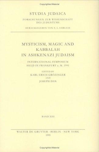 Cover for Mysticism, Magic and Kabbalah in Ashkenazi Judaism