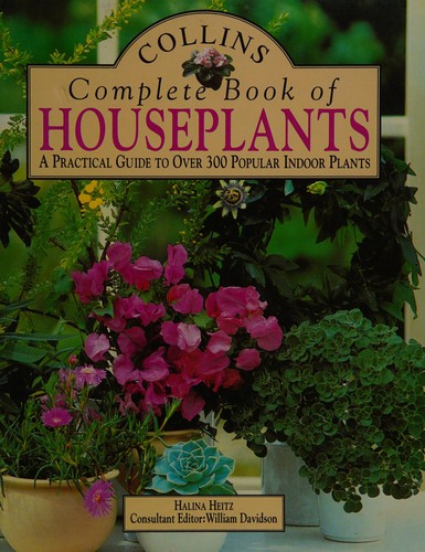 Cover for Collins complete book of houseplants