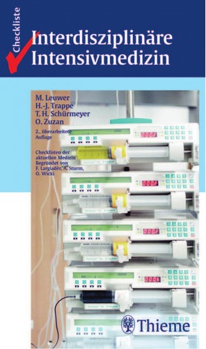 Cover for Checkliste Interdisziplina re Intensivmedizin