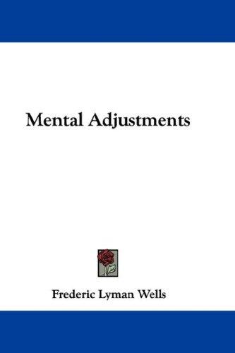 Cover for Mental Adjustments