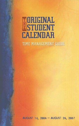 Cover for 2007 Original Student Calendar