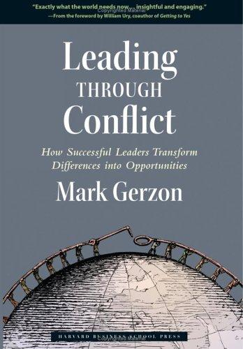 Cover for Leading through conflict