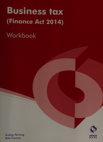 Cover for Business tax (Finance Act 2014) workbook