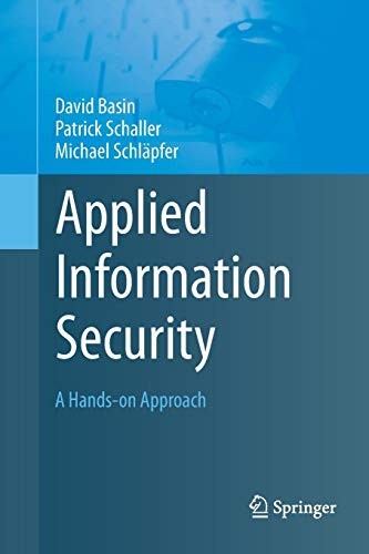 Cover for Applied Information Security