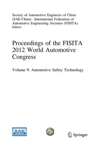 Cover for Proceedings of the FISITA 2012 World Automotive Congress