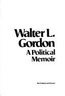 Cover for A political memoir. --