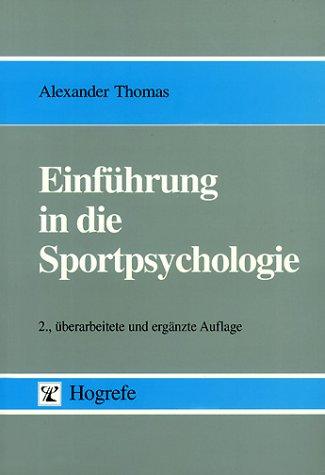 Cover for Einführung in die Sportpsychologie