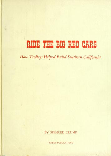 Cover for Ride the big red cars