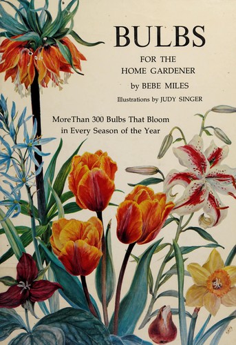 Cover for Bulbs for the home gardener