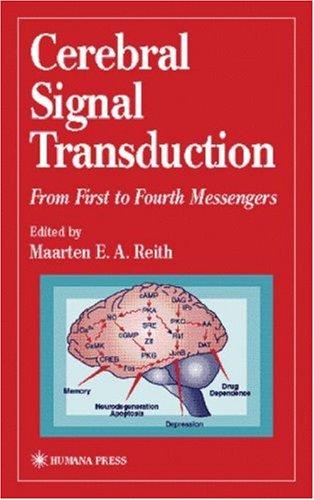 Cover for Cerebral Signal Transduction