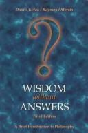 Cover for Wisdom without answers
